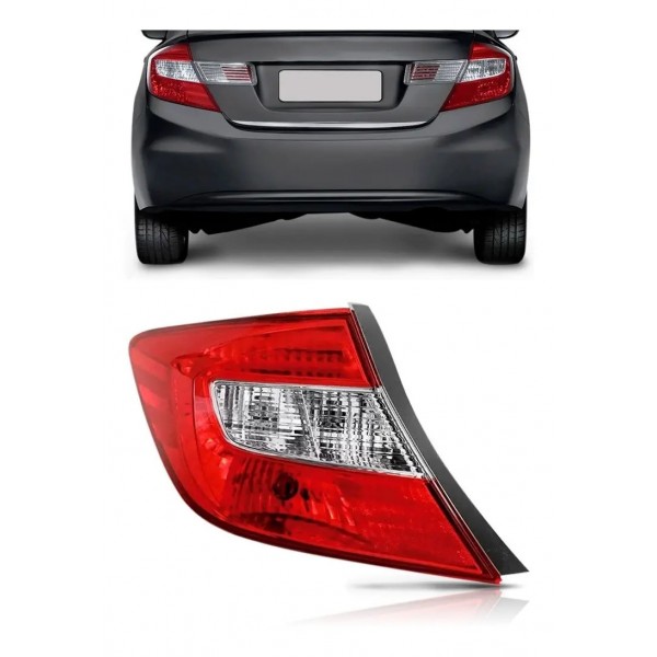 Lanterna Traseira Honda Civic 2012 2013 2014