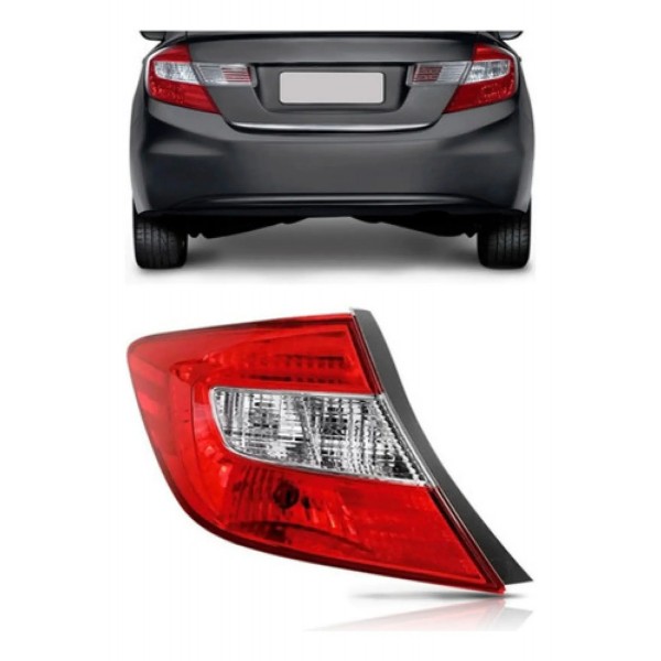Lanterna Traseira Honda Civic 2012 2013 2014