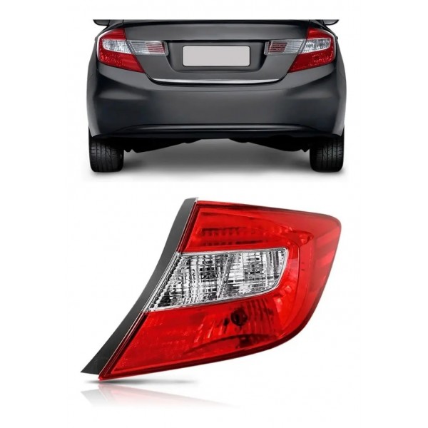 Lanterna Traseira Honda Civic 2012 2013 2014