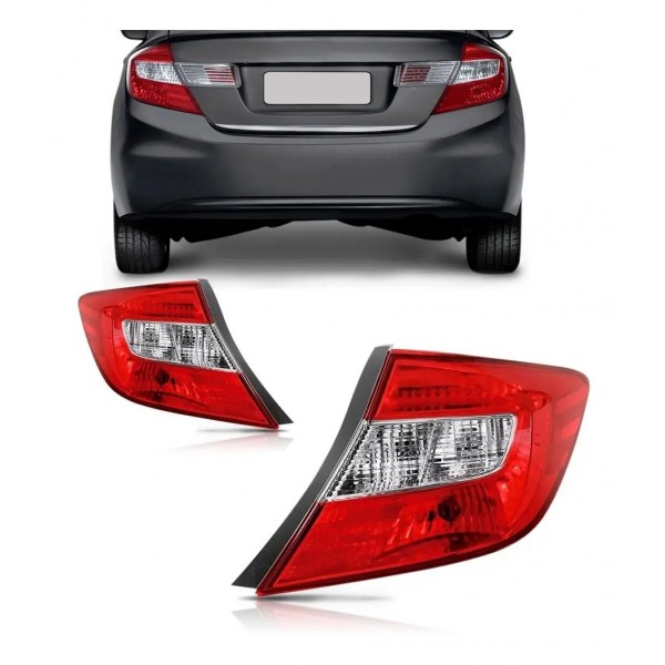 Lanterna Traseira Honda Civic 2012 2013 2014