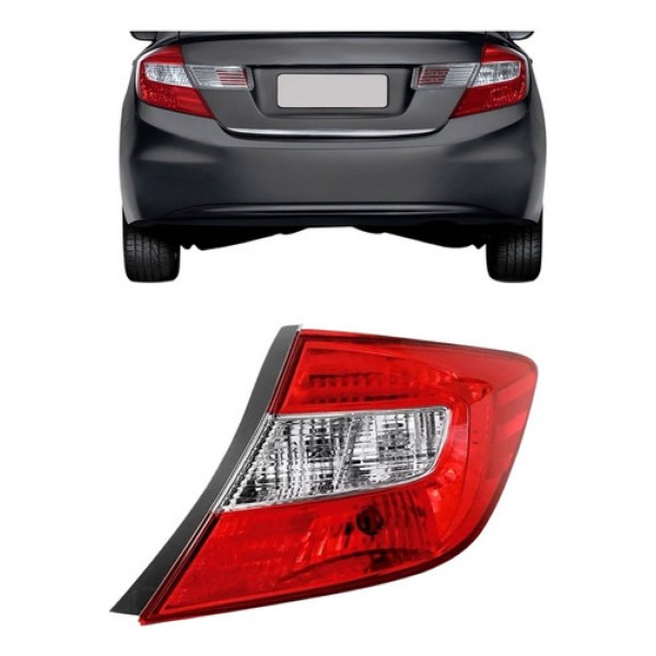 Sinaleira Traseira Honda Civic 2012 2013 2014
