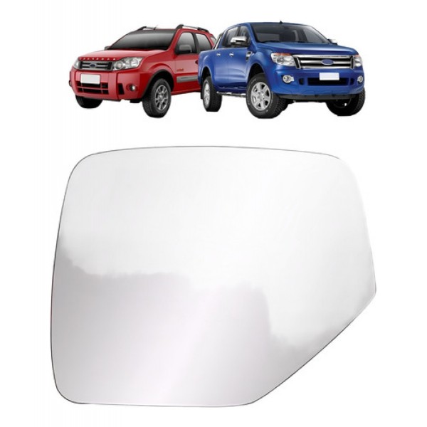 Lente Espelho Retrovisor Ecosport 2004 A 12 Ranger 2005 A 09