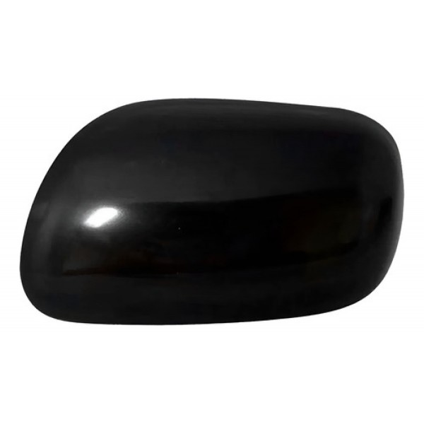 Capa Retrovisor Corolla 2003 2004 2005 2006 2007 Preto Liso