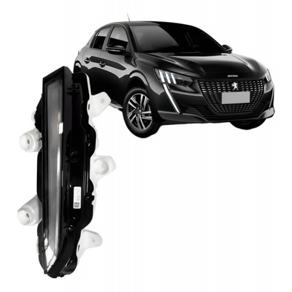 Farol Auxiliar Para Peugeot 208 2020 21 A 2024 Daylight Led