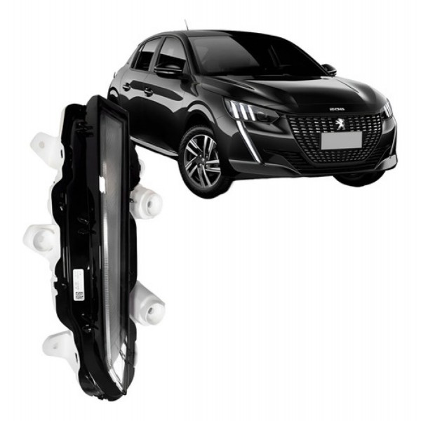 Farol Auxiliar Para Peugeot 208 2020 21 A 2024 Daylight Led