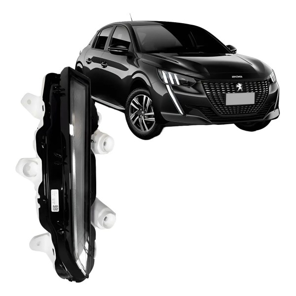 Farol Auxiliar Para Peugot 208 2020 21 A 2024 Daylight Led
