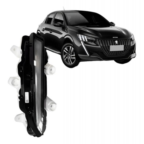 Farol Auxiliar Para Peugot 208 2020 21 A 2024 Daylight Led