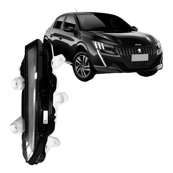 Farol Auxiliar Para Peugot 208 2020 21 A 2024 Daylight Led