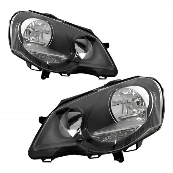 Par Farol Polo 2007 08 09 10 11 2012 Manual Máscara Negra