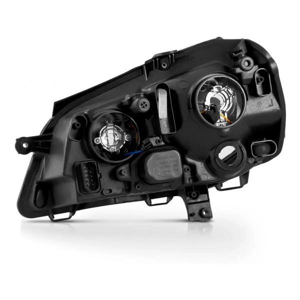 Farol Polo 2007 08 09 10 11 2012 Manual Máscara Negra