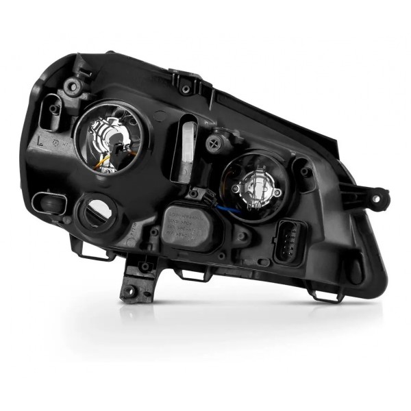 Farol Polo 2007 08 09 10 11 2012 Manual Máscara Negra