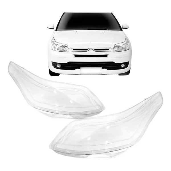 Par Lente Farol Citroen C4 Pallas Ou Hatch 2004 A 2011