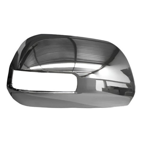 Par Capa Retrovisor Hilux 2013 2014 2015 2016 Cromado C/furo