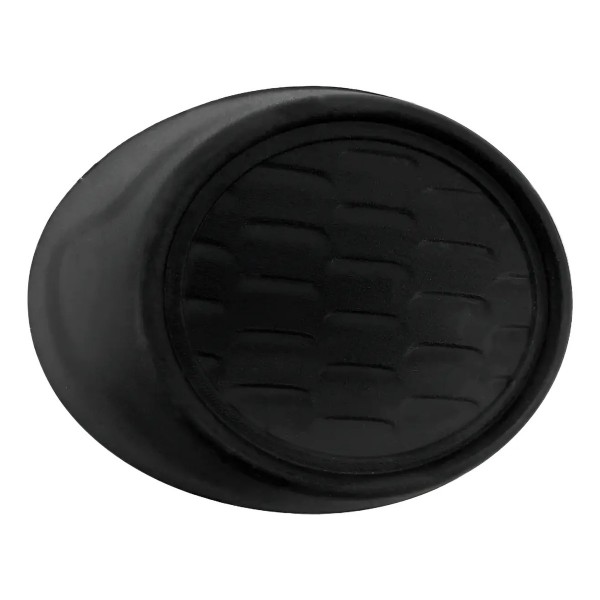 Moldura Tampa Do Parachoque Ford Ka 2015 16 17 2018 S/ Furo Preto Esquerdo