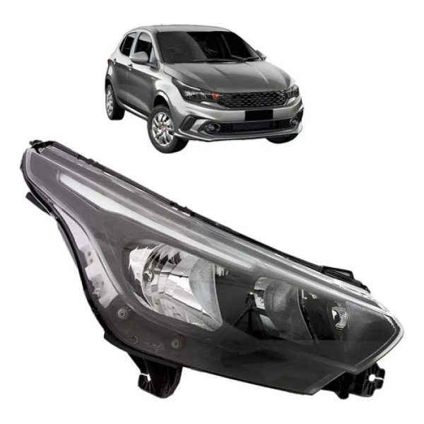 Farol Argo 2017 2018 2019 2020 2021 2022 2023 Manual Sem Led
