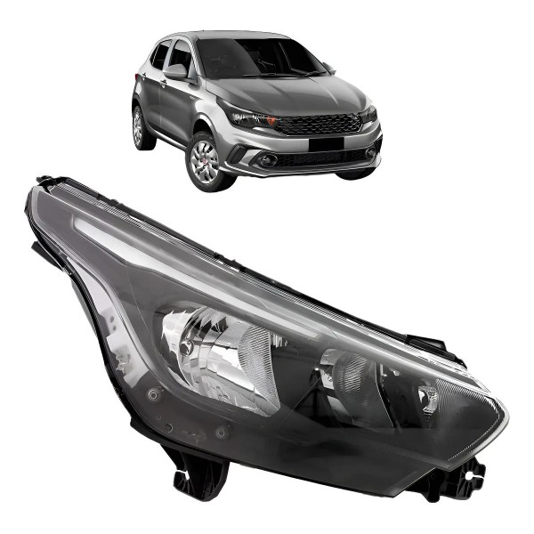Farol Argo 2017 2018 2019 2020 2021 2022 2023 Manual Sem Led