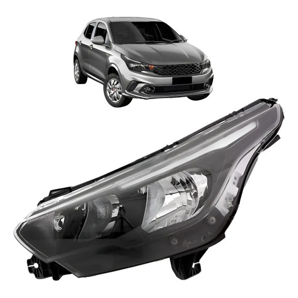 Farol Argo 2017 2018 2019 2020 2021 2022 2023 Manual Sem Led