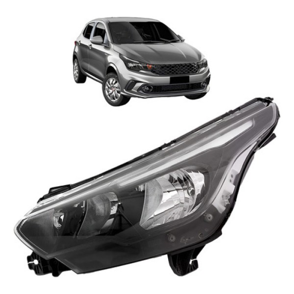 Farol Argo 2017 2018 2019 2020 2021 2022 2023 Manual Sem Led