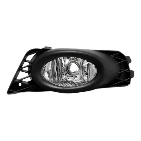 Farol Milha Auxiliar Civic 2009 2010 2011 Com Moldura