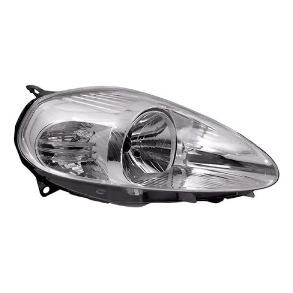 Farol Punto 2007 2008 2009 2010 2011 2012 Cromado Mod.orig