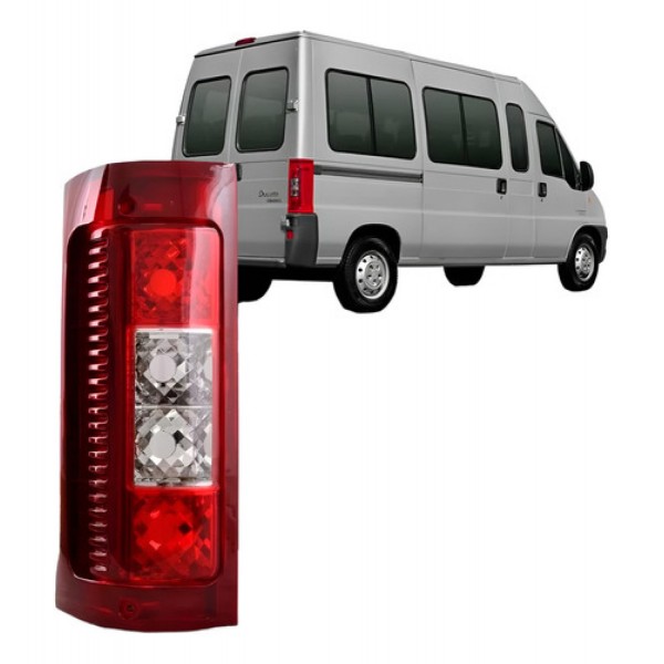 Lanterna Para Fiat Ducato 2005 A 2017 Bicolor