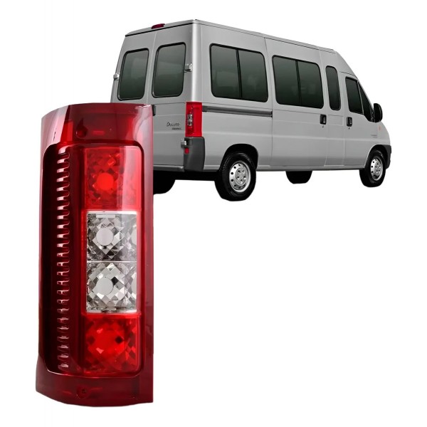 Lanterna Para Fiat Ducato 2005 A 2017 Bicolor