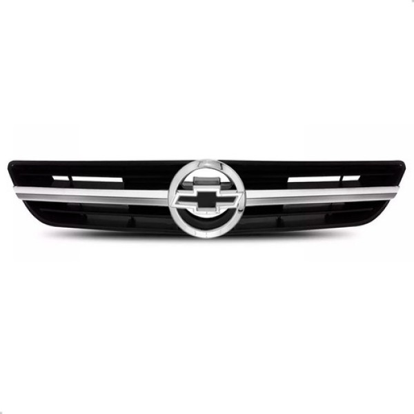 Grade Radiador Astra 2003 A 2012 Preta C/ Friso Cromado