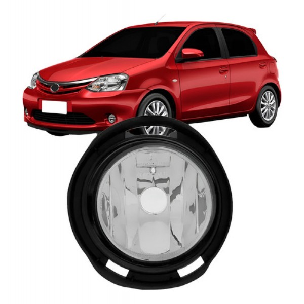 Farol Milha Auxiliar Etios 2012 13 14 15 2016 2017 C Suporte