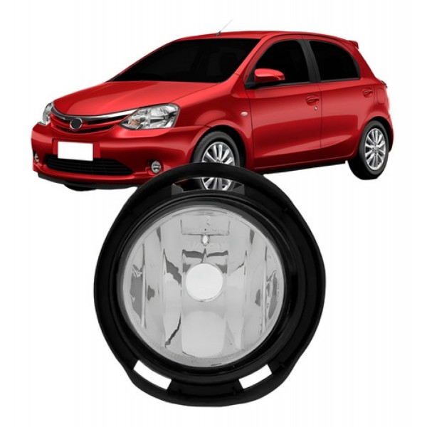 Farol Milha Auxiliar Etios 2012 13 14 15 2016 2017 C Suporte