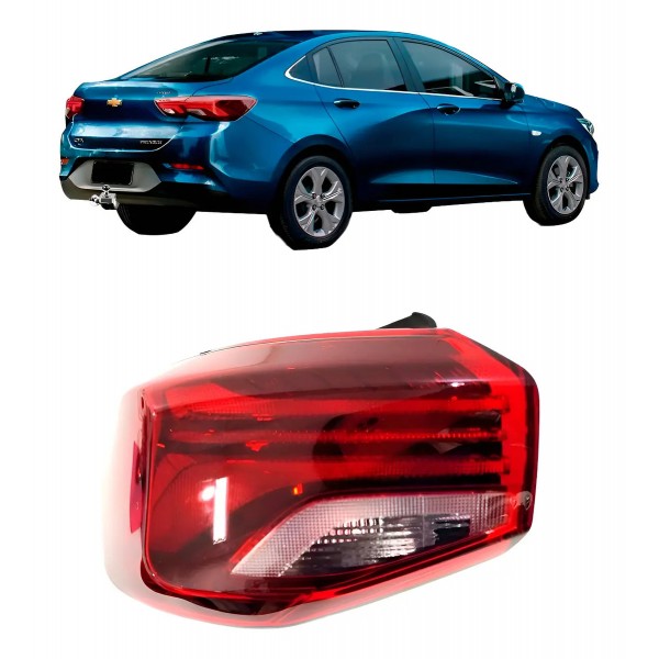 Lanterna Traseira Onix 2020 A 2025 Sedan Canto Sem Led