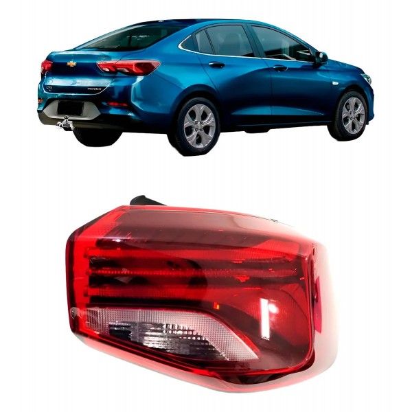 Lanterna Traseira Onix 2020 A 2025 Sedan Canto Sem Led