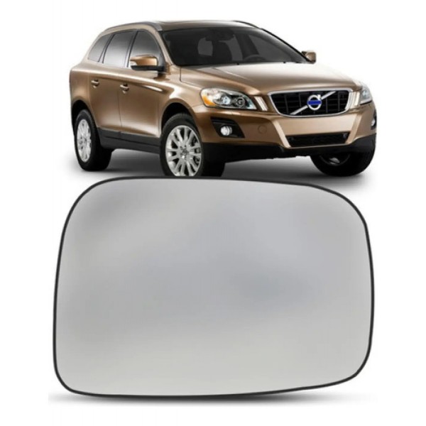 Lente Retrovisor Volvo Xc60 2012 13 14 15 2016 C/ Base