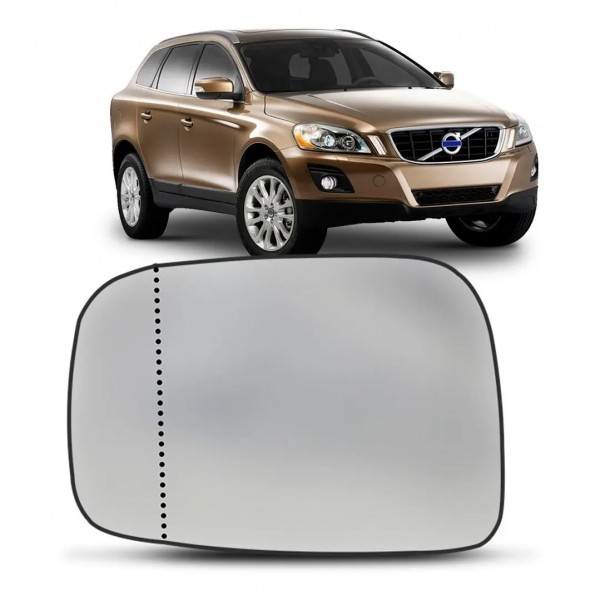Lente Retrovisor Volvo Xc60 2012 13 14 15 2016 C/ Base