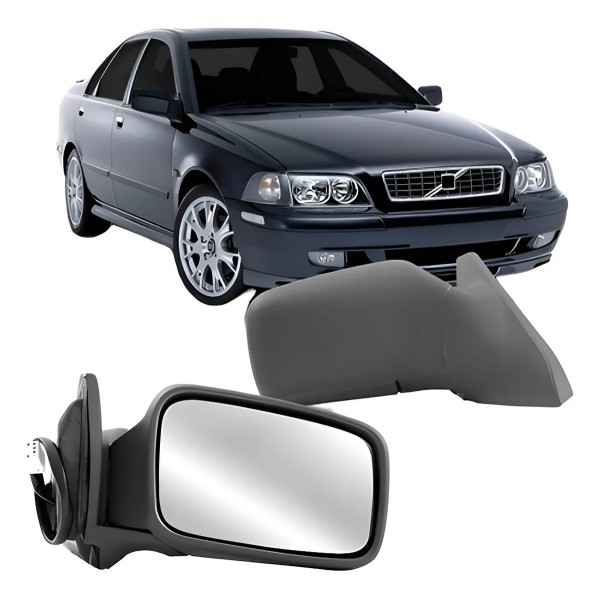 Jogo Retrovisor Volvo S40 1996/2000 Elétrico Térmico Prime