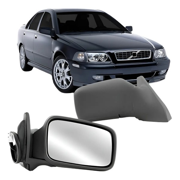 Jogo Retrovisor Volvo S40 1996/2000 Elétrico Térmico Prime