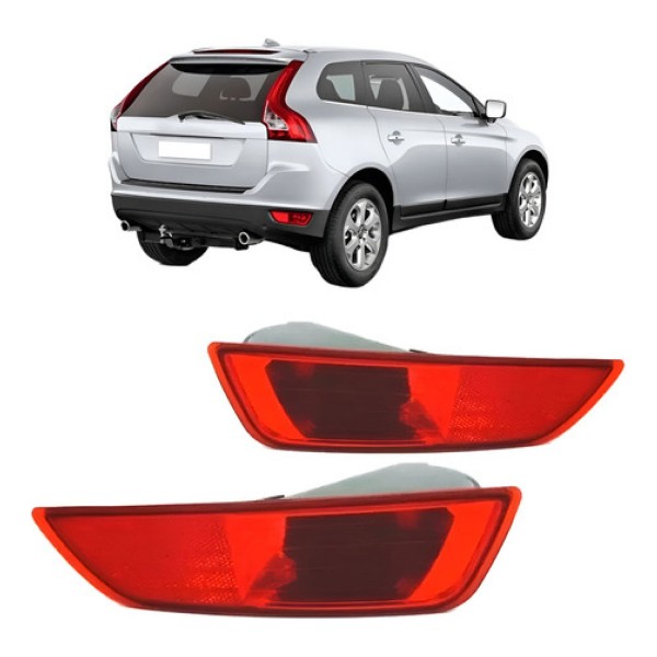 Refletor Parachoque Traseiro Xc60 2008 09 10 11 12 13 2014