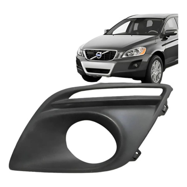 Moldura De Milha Xc60 2008 A 2014 Com Auxiliar