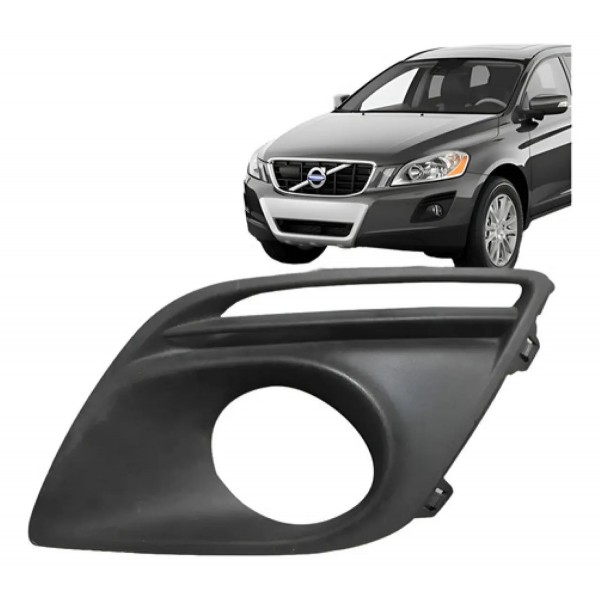 Moldura De Milha Volvo Xc60 2008 A 2014 Com Auxiliar
