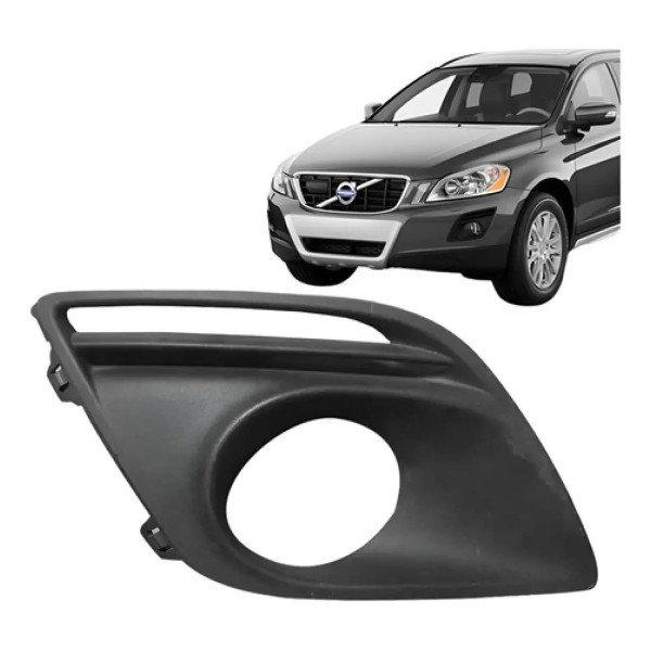 Moldura De Milha Volvo Xc60 2008 A 2014 Com Auxiliar