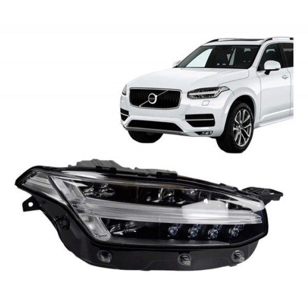 Farol Para Volvo Xc90 2018 2019 2020 2021 2022 Full Led
