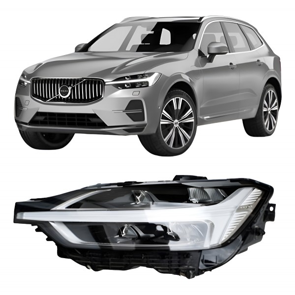 Farol Xc60 2019 2020 2021 2022 2023 Led