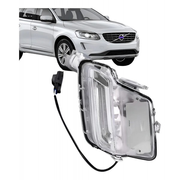 Farol Milha Xc60 2015 2016 2017 2018 Led