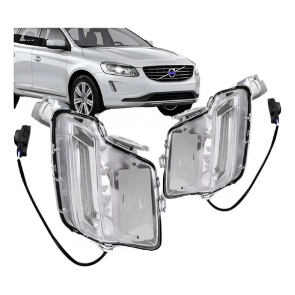 Par Farol Milha Xc60 2015 2016 2017 2018 Led