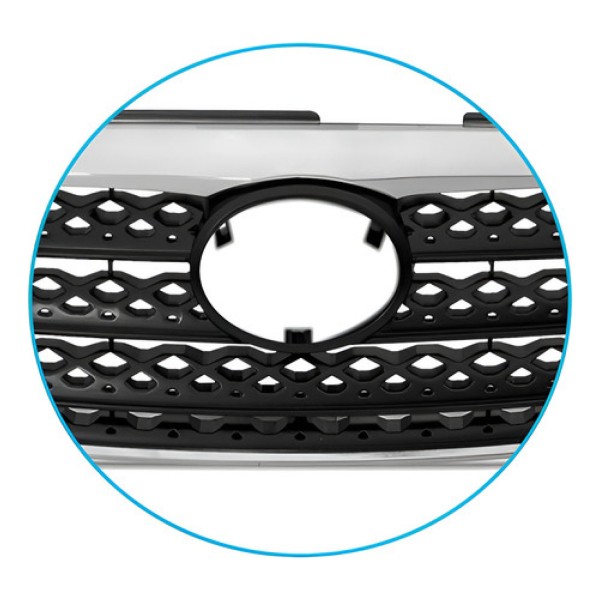 Tela Radiador Corolla Xei 2005 06 07 2008 Cinza Friso Crom