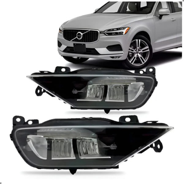 Par Farol Auxiliar Xc60 2018 2019 2020 2021 Com Led