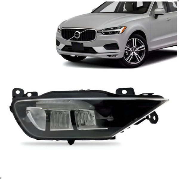 Farol Auxiliar Xc60 2018 2019 2020 2021 Com Led