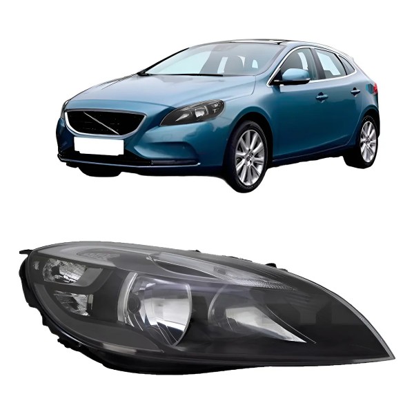 Farol Volvo V40 2013 2014 2015 2016 Elétrico