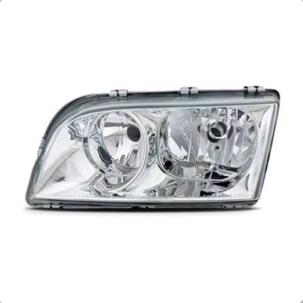 Farol Volvo S40 1999 2000 2001 2002 2003 Lente Lisa