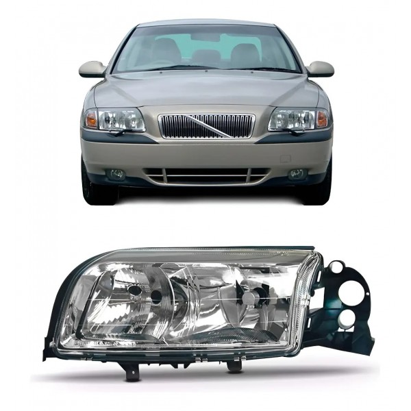Farol Farolete Volvo S80 1999 A 2003 Promoção