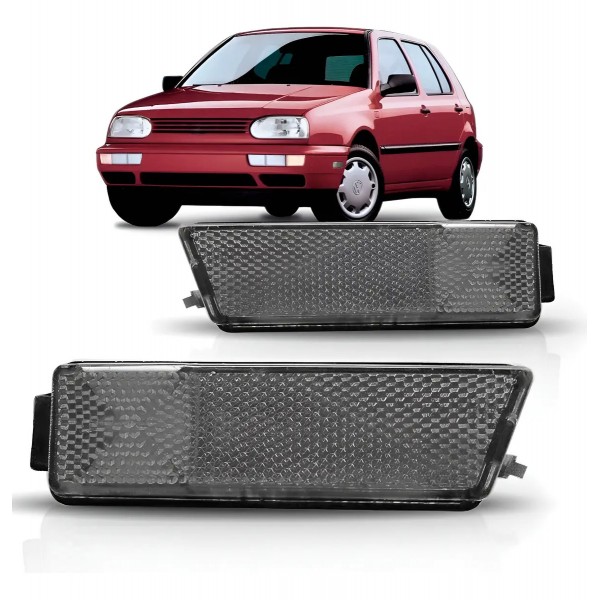Pisca Seta Parachoque Golf 1994 A 1998 Fume
